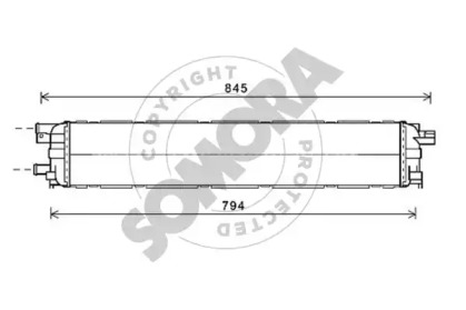 Теплообменник (SOMORA: 021040H)