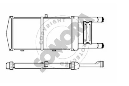 Теплообменник (SOMORA: 021244)