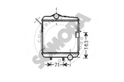 Теплообменник (SOMORA: 021544R)
