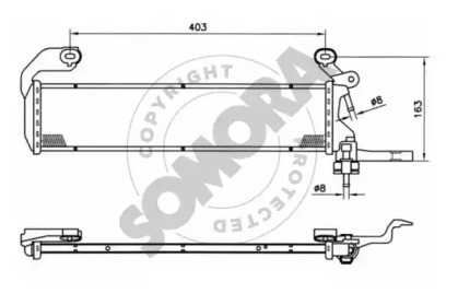 Теплообменник (SOMORA: 171240E)