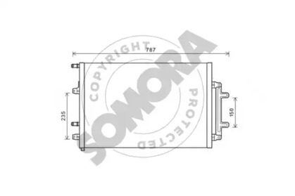 Теплообменник (SOMORA: 024240A)