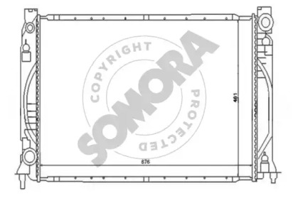 Теплообменник (SOMORA: 021040E)