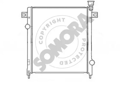 Теплообменник (SOMORA: 036240C)