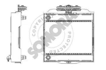 Теплообменник (SOMORA: 042440A)