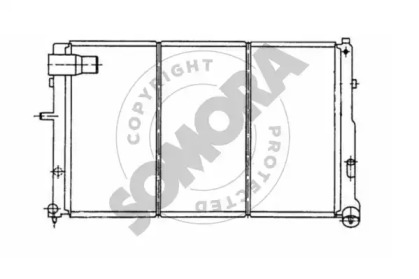 Теплообменник (SOMORA: 052040C)