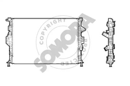 Теплообменник (SOMORA: 099040B)