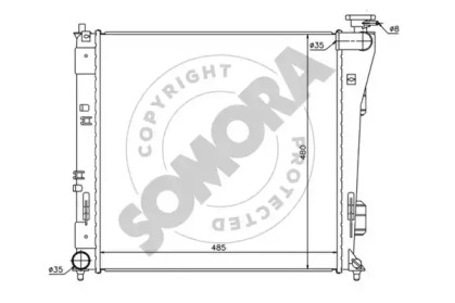 Теплообменник (SOMORA: 117240)