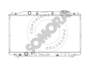 Теплообменник (SOMORA: 122840A)