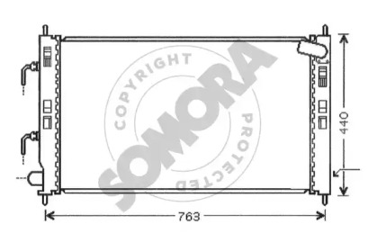 Теплообменник (SOMORA: 182440B)