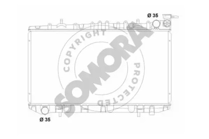 Теплообменник (SOMORA: 192340A)
