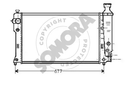 Теплообменник (SOMORA: 223140A)
