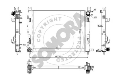Теплообменник (SOMORA: 241340A)