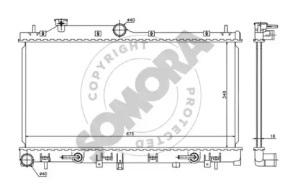 Теплообменник (SOMORA: 332440A)