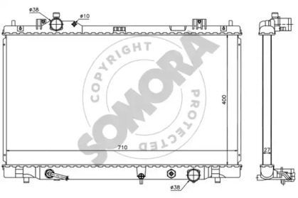 Теплообменник (SOMORA: 372240B)