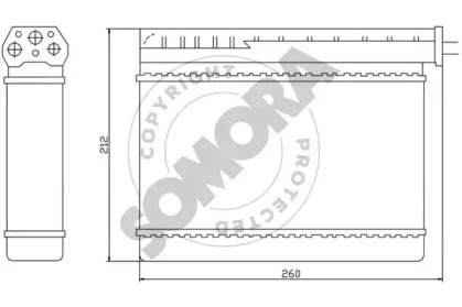 Теплообменник (SOMORA: 040350A)