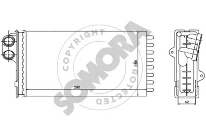 Теплообменник (SOMORA: 052050)