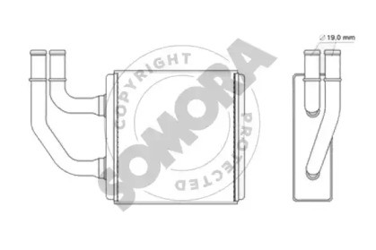 Теплообменник (SOMORA: 097050A)