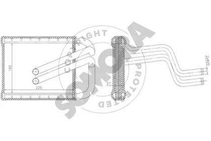Теплообменник (SOMORA: 116350)