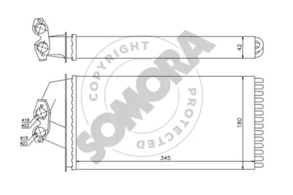 Теплообменник (SOMORA: 173050)