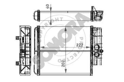 Теплообменник (SOMORA: 174150B)