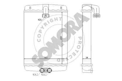 Теплообменник (SOMORA: 177650)