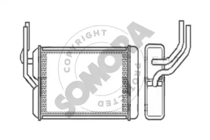 Теплообменник (SOMORA: 260150)