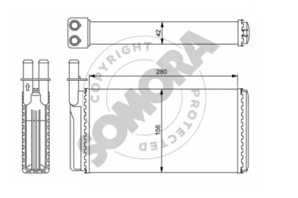 Теплообменник (SOMORA: 272050)