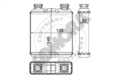 Теплообменник (SOMORA: 340150)