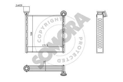 Теплообменник (SOMORA: 351250)