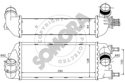 Теплообменник (SOMORA: 080245B)