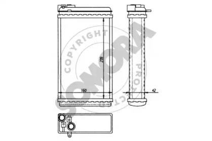 Теплообменник (SOMORA: 213050)
