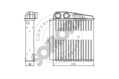 Теплообменник (SOMORA: 191050)