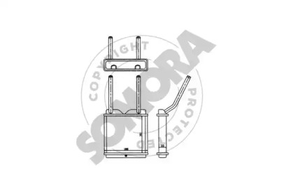 Теплообменник (SOMORA: 210250)