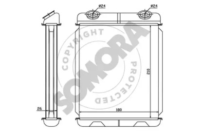 Теплообменник (SOMORA: 242250)