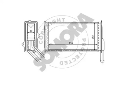 Теплообменник (SOMORA: 244350)