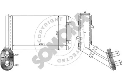 Теплообменник (SOMORA: 097050)