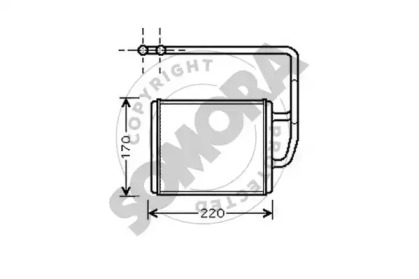Теплообменник (SOMORA: 112050)