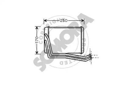 Теплообменник (SOMORA: 135050)