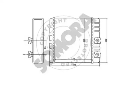 Теплообменник (SOMORA: 040550A)