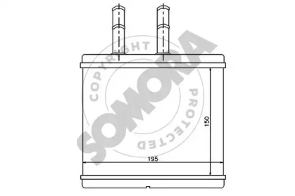 Теплообменник (SOMORA: 061150)