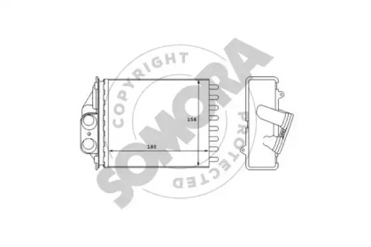 Теплообменник (SOMORA: 080250)