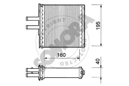 Теплообменник (SOMORA: 081250)