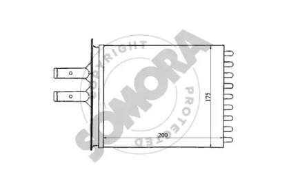 Теплообменник (SOMORA: 081250A)