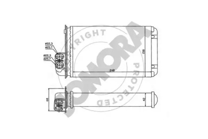 Теплообменник (SOMORA: 223250)