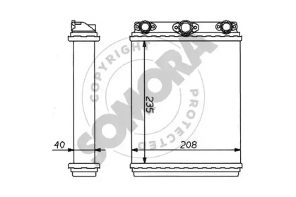 Теплообменник (SOMORA: 170450)