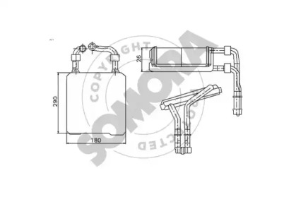 Теплообменник (SOMORA: 170850)