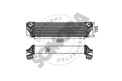 Теплообменник (SOMORA: 041445A)