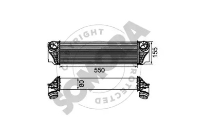 Теплообменник (SOMORA: 041445B)