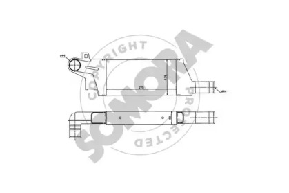 Теплообменник (SOMORA: 212545A)