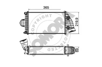 Теплообменник (SOMORA: 231045R)